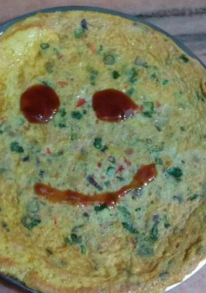 A picture of Vegi Omelette.