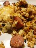 Croziflette aux saucisses Fumées et Comté