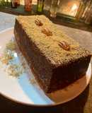 Pan de plátano con nueces
