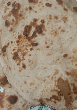 عکسی از دستور نان محلی🍘