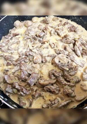 Foto resep Russian Beef Stroganoff