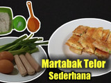 Martabak telor sederhana versi ekonomis
