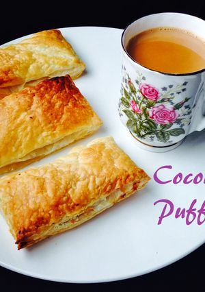 A picture of Coconut Puffs.
