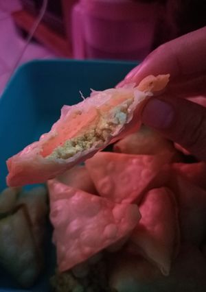 Foto resep Kulit pangsit isi tahu bejek😁