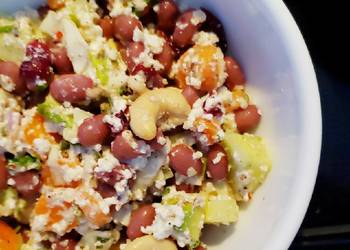 Easy Fast Cooking Apple pineapple sauce bean SALAD Delicious Easy Fast Cooking Apple pineapple sauce bean SALAD Delicious