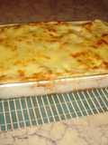 Lasanha de frango com molho branco cremoso
