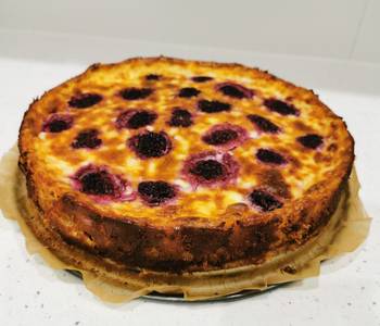 Easy Prepare Recipe Cottage Cheese  Blackberry Cake Delicious Simple