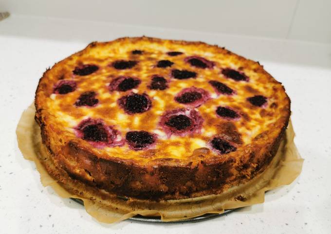 Cottage Cheese - Blackberry Cake