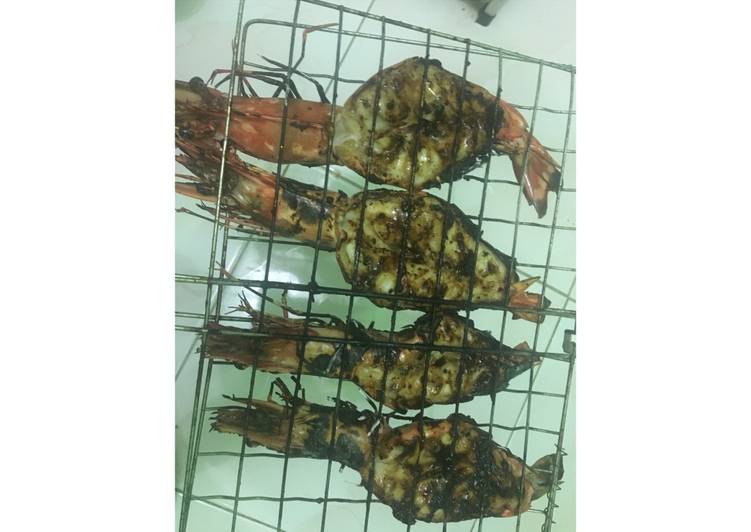 Bagaimana Menyiapkan Udang besar, bakar, mantap❤️, Lezat