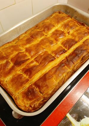 A picture of Cheese Pie with Semolina.