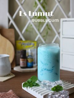 Foto resep Es Lumut Bubble Gum