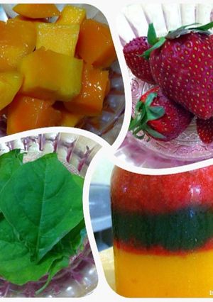 Foto resep Smoothies MaStroYam (MAngga, STROberi dan baYAM)