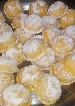 Una foto de Sorrentinos de ricota y nuez