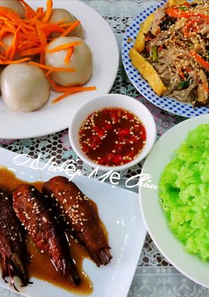Hình của món Ăn chay ngày rằm.