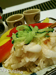 夏日爽口涼拌料理patr11~ 和風山藥泥 的食譜成品照片