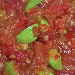 รูปของ Sambal bawang pete