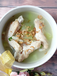 Foto resep #910 Sup Labu Siam Ayam
