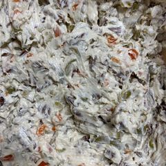 A picture of Gram’s Green Olive Spread.