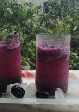 A picture of Jamun mojito.