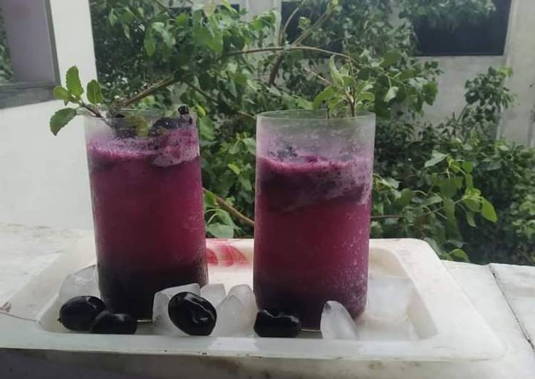 Recipe of Perfect Jamun mojito