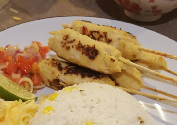 Sate Lilit & Sambal matah