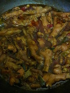 Foto resep Ayam ceker kecap hot