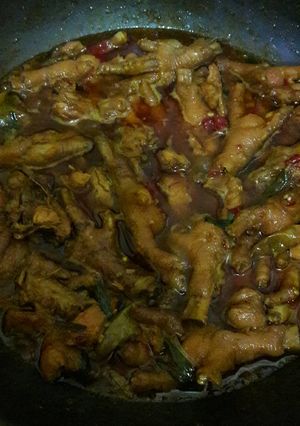 Foto resep Ayam ceker kecap hot