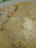 Chicken in Corn Cream Sauce