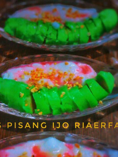 Foto resep Es Pisang Ijo