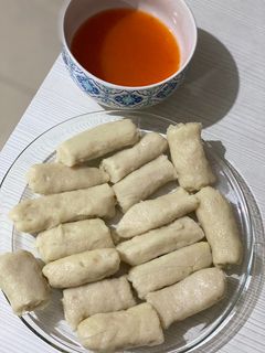 Foto resep Pempek Rebus + Cuka merah