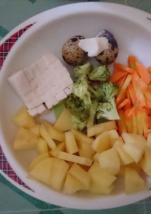 Foto resep Mpasi 6m+ (Kentang Brokoli)