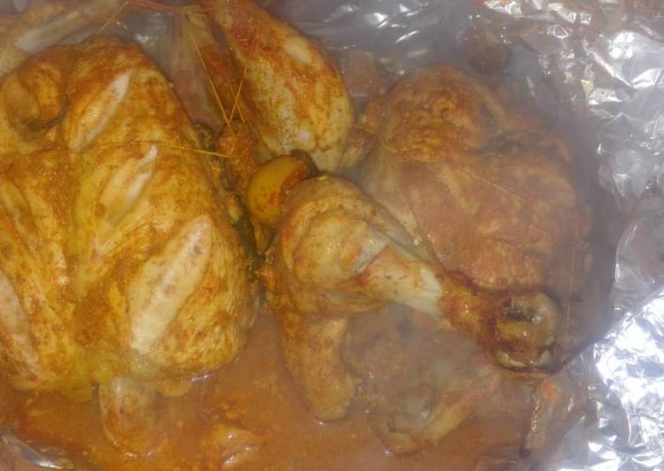 Chicken steam roast