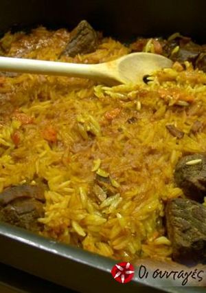 A picture of Fragrant giouvetsi.
