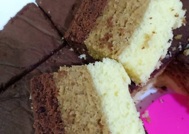 Resep Bolu kukus tiramisu 3 lapis, Lezat