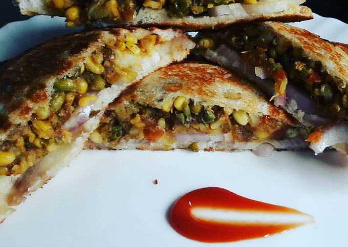 Recipe of Homemade Healthy sprouts sandwich