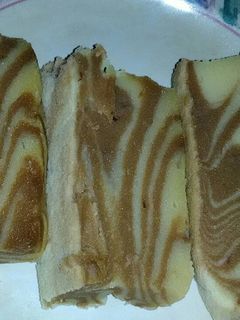 Foto resep Zebra cake kukus