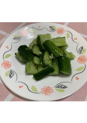 涼拌小黃瓜 的食譜成品照片