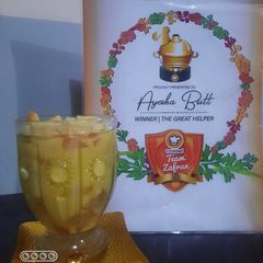 A picture of Mango Custard.