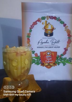 A picture of Mango Custard.