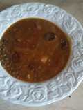 Lenticchie con cumino, curcuma e salsiccia fresca di campagna