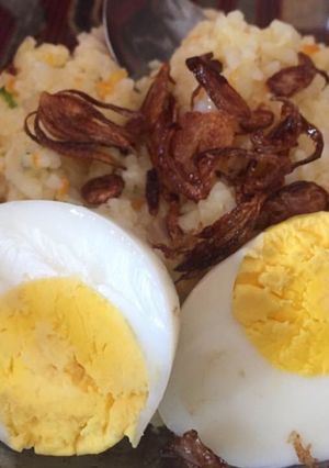 Foto resep Nasi tim