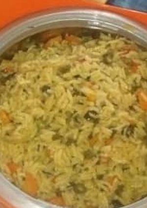 A picture of My sweet jallop rice.