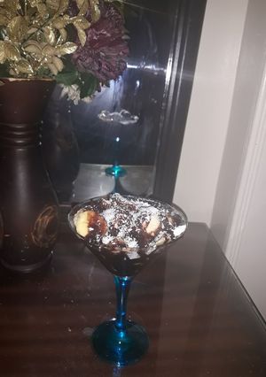 صورة لوصفة موز بالشكولاته وجوز الهند