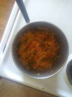 A picture of Spicy rice.