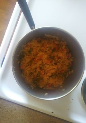 A picture of Spicy rice.