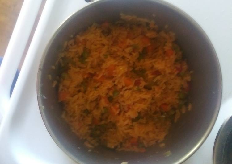 Steps to Prepare Favorite Spicy rice