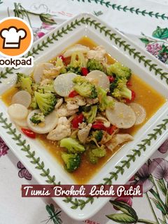 Gambar 👩‍🍳Tumis Brokoli & Lobak Putih