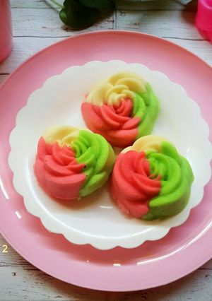 Foto resep Rose three color