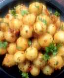 Steamed Spicy Rice Balls