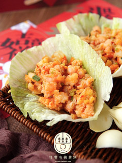 百合生菜蝦鬆 | 清爽脆口蝦子年菜 的食譜成品照片